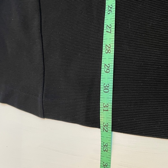 Boden Ottoman Ribbed Knit Sheath A-Line Black Workwear Dress size US 6R - Picture 13 of 14
